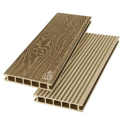 Террасная доска из ДПК Savewood Ornus Тангенциальный распил Тик 3 м, 4 м, 6 м