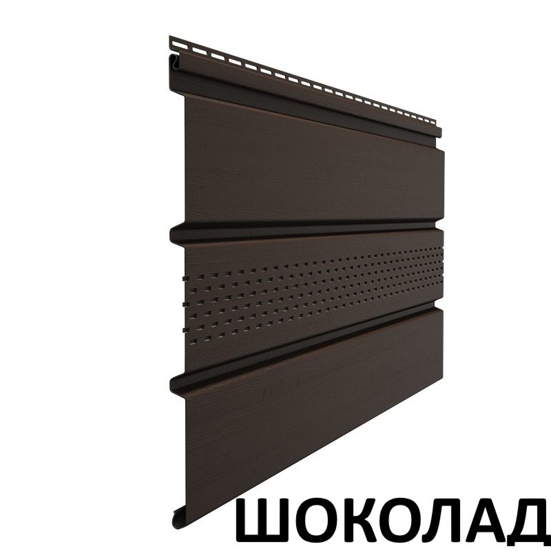 Софит Docke Standard с центральной перфорацией Шоколад