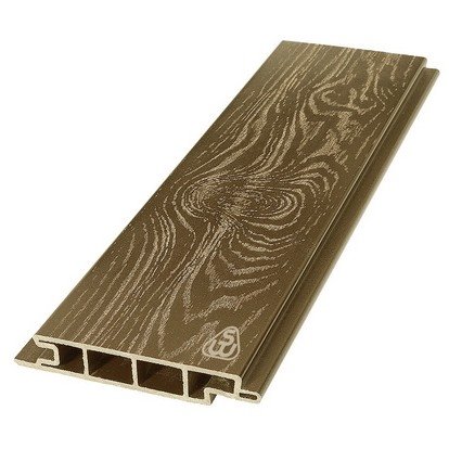 Террасная доска из ДПК Savewood Padus Тангенциальный распил Тик 3 м, 4 м, 6 м