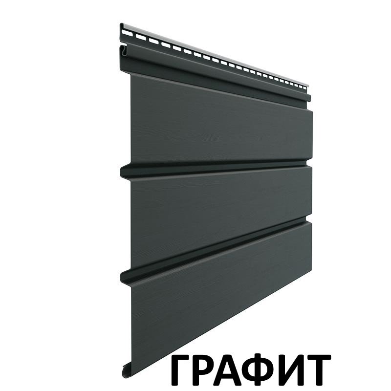 Софит Docke Premium без перфорации Графит