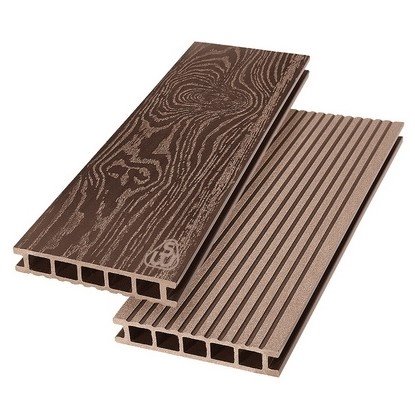 Террасная доска из ДПК Savewood Ornus Тангенциальный распил Терракот 3 м, 4 м, 6 м