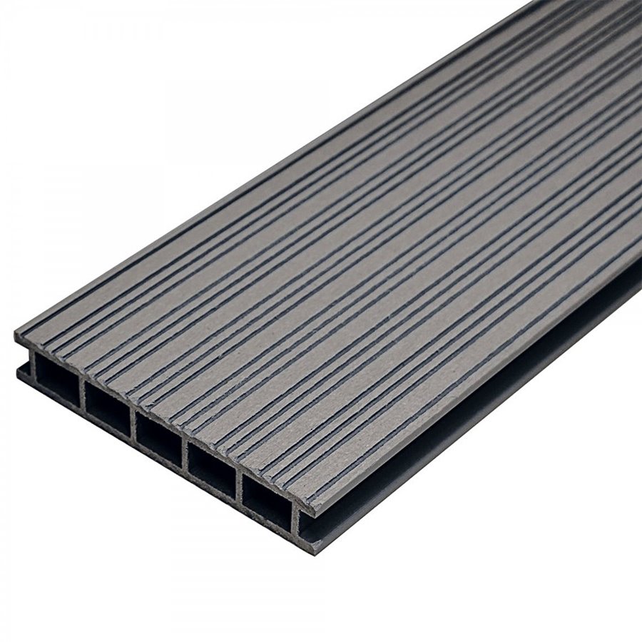 Террасная доска из ДПК Faynag Zebra Графит 3 м, 4 м, 6 м