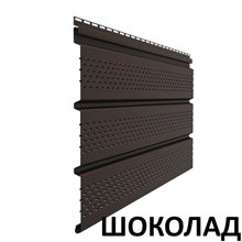 Софит Docke Premium полностью перфорированный Шоколад
