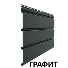 Софит Docke Premium без перфорации Графит